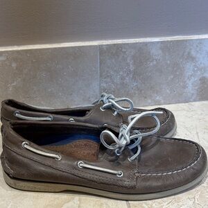 Sperry Men's Dark Brown Boat Shoes